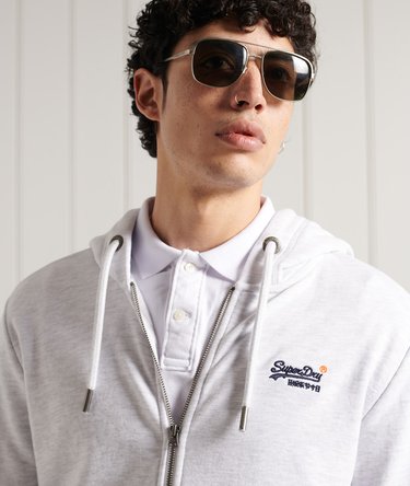 Klassische Loopback-Kapuzenjacke aus der Orange Label Kollektion Image 1