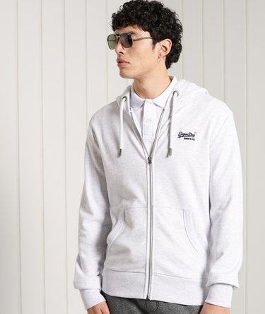 Klassische Loopback-Kapuzenjacke aus der Orange Label Kollektion Image 3