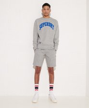 Varsity Arch Sweatshirt mit Rundhalsausschnitt
