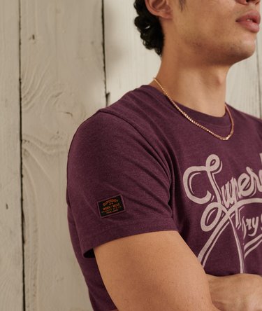 Camiseta ligera de estilo laboral con gráfico Image 4