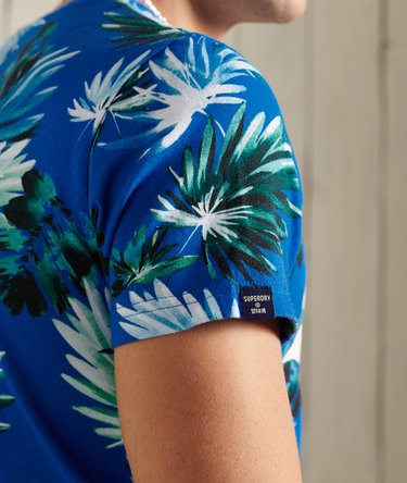 Vintage Logo T-Shirt mit durchgehendem Print Image 4