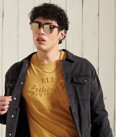 Bluzka z długim rękawem Vintage Logo z wytłoczonym nadrukiem Image 3