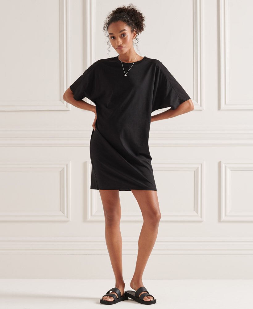 tシャツ Modal cotton  T-shirt long dress レディース Women's Lacoste Organic Cotton Long T-shirt Dress - Dresses