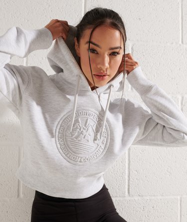 Expedition Embossed Boxy Hoodie Image 3