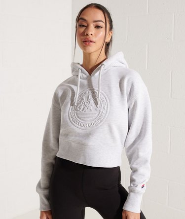 Expedition Embossed Boxy Hoodie Image 1