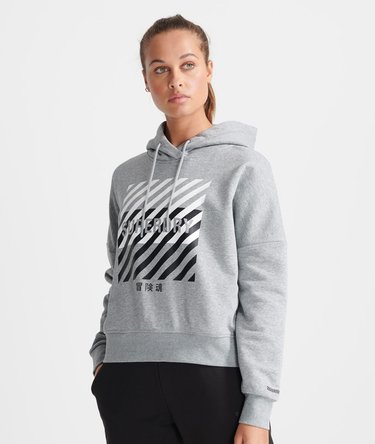 Sudadera corta con capucha Training Core Sport Image 1