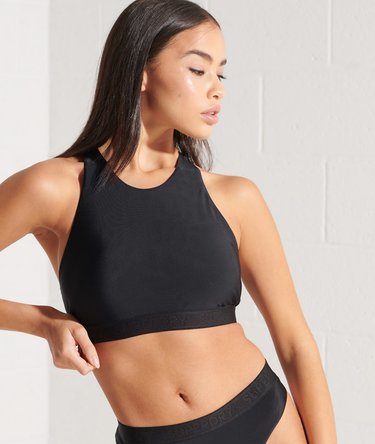 Volley Crop Bikini Top Image 1
