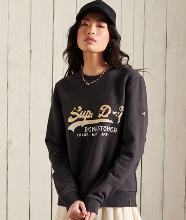Vintage Itago Sweatshirt mit Rundhalsausschnitt Image 1