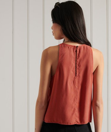 Embroidered Cami Top Image 3