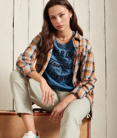 Vintage Indigo T-Shirt Image 3