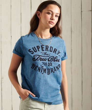 Vintage Indigo T-Shirt Image 1