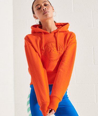 Expedition Embossed Boxy Hoodie Image 3