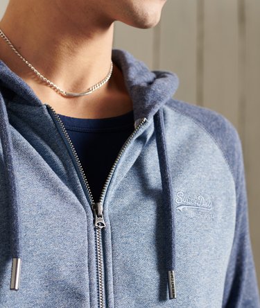 Classic Raglan Loopback Zip Hoodie Image 4