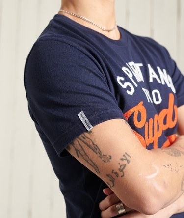 Vintage Varsity Embroidered T-Shirt Image 4