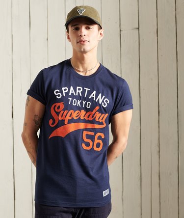 Vintage Varsity Embroidered T-Shirt Image 1