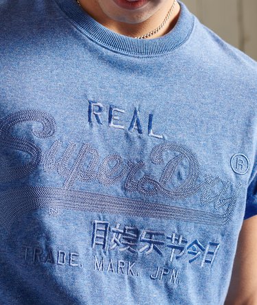 Vintage Logo T-Shirt mit Standardgewicht und Stickerei Image 4