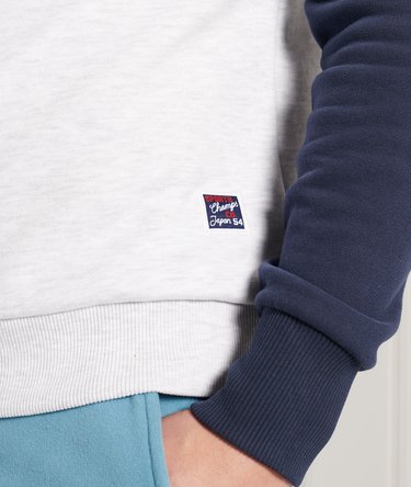 Sweat ras-du-cou à manches raglan Duo Vintage Logo Image 4