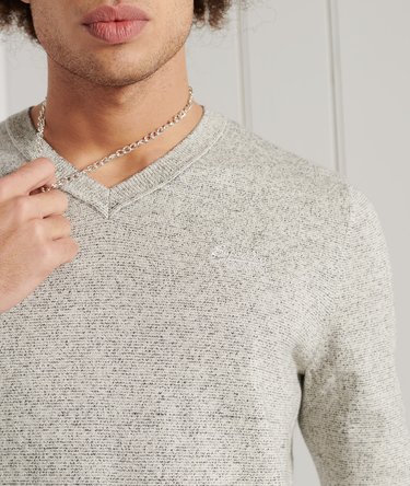 Orange Label V-Neck Jumper Image 4