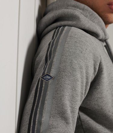 Bluza z kapturem Cali Core Logo z paskami na rękawach Image 4