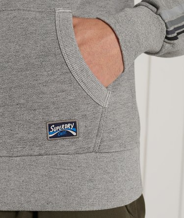 Bluza z kapturem Cali Core Logo z paskami na rękawach Image 5