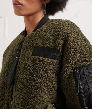 Unisex Energy Dystopia Bomber Jacket Image 5