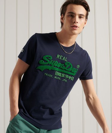 Lettvektig Vintage Logo Chenille-T-skjorte Image 1