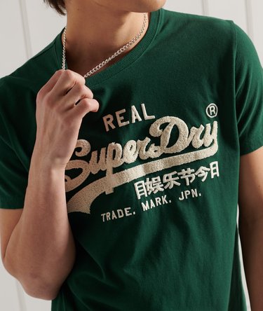 Vintage Logo Chenille Standard Weight T-shirt Image 4