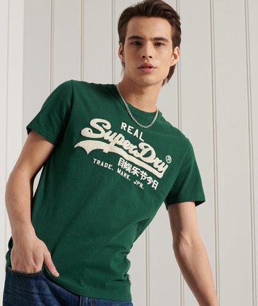 Vintage Logo Chenille Standard Weight T-shirt Image 1