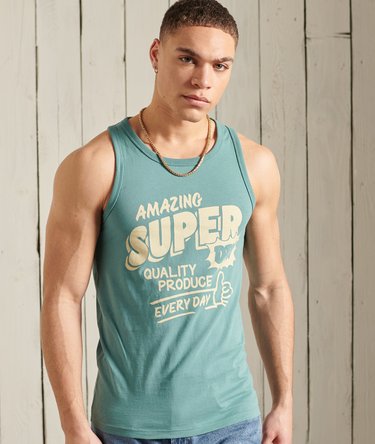 Camiseta sin mangas con gráfico Workwear Image 1