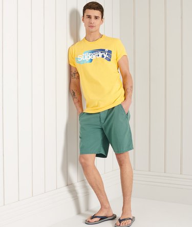 Camiseta de gramaje estándar con logo Core Cali Image 2