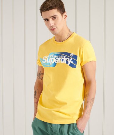 Camiseta de gramaje estándar con logo Core Cali Image 1