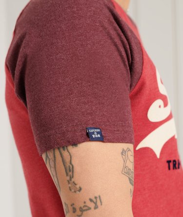 Vintage Logo Duo Raglan T-Shirt Image 4