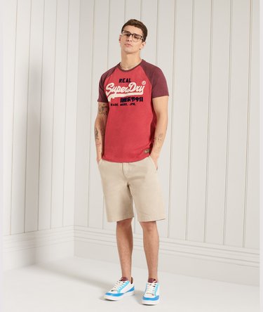 Vintage Logo Duo Raglan T-Shirt Image 2