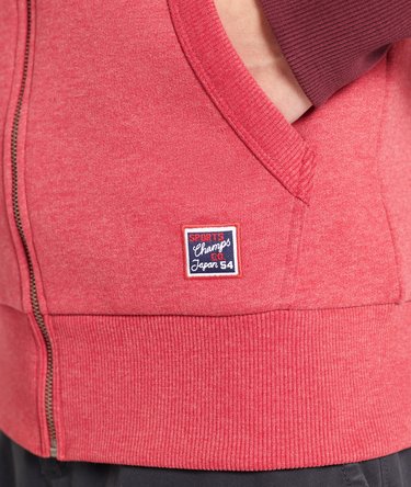 Vintage Logo Duo Kapuzenjacke mit Raglanärmeln Image 5