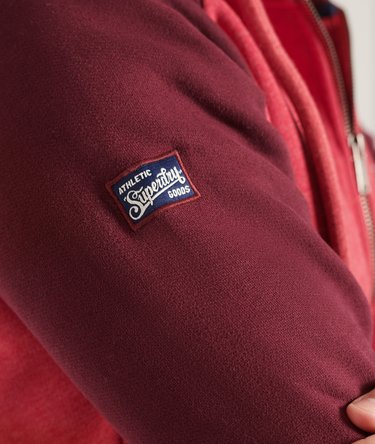 Vintage Logo Duo Kapuzenjacke mit Raglanärmeln Image 3