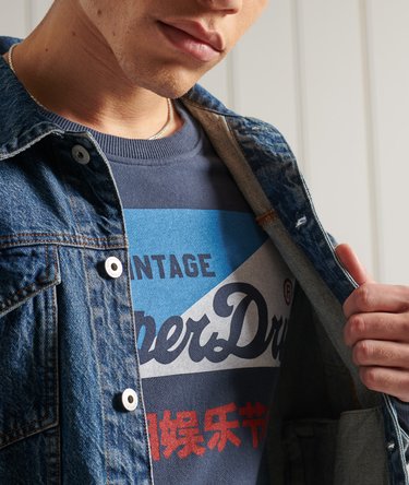 Organic Cotton Vintage Logo Primary Sweatshirt Image 3