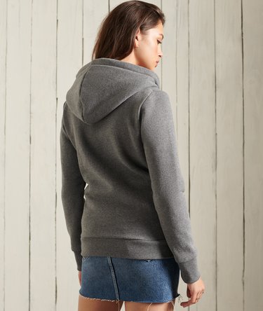 Sweat &agrave; capuche zipp&eacute; Collegiate Image 3
