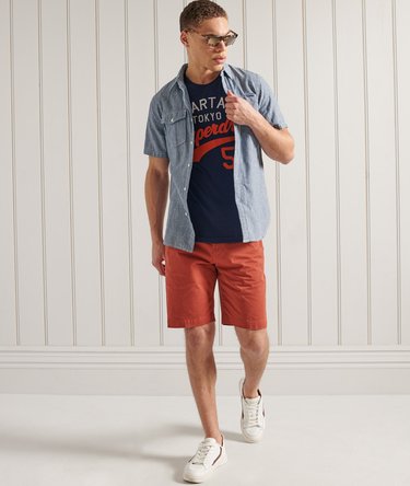 Camiseta ligera bordada Vintage Varsity Image 2