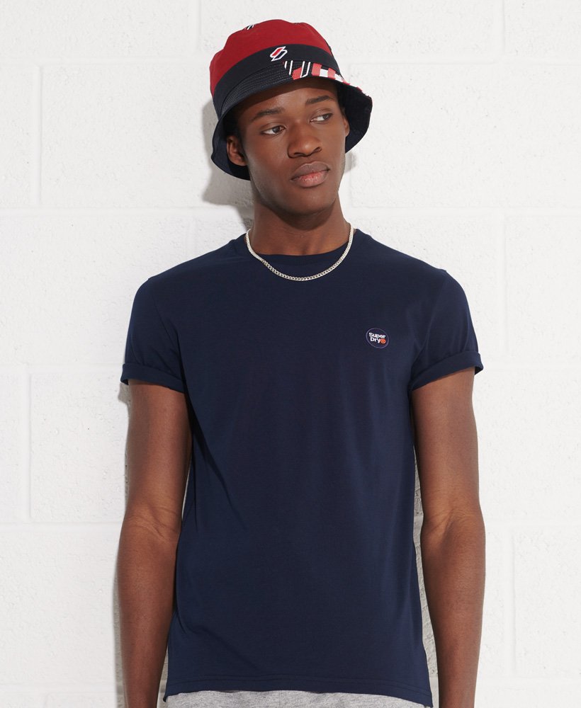 mens Organic Cotton Collective T-Shirt in NAUTICAL NAVY | Superdry US