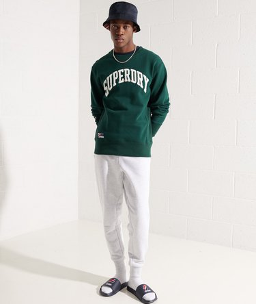 Varsity Arch sweatshirt met ronde hals Image 2