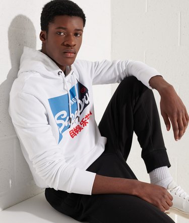 Sweat à capuche Vintage Logo Primary en coton bio Image 3