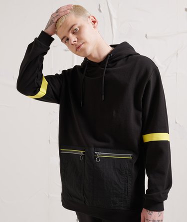 Tech Code Box Fit Hoodie Image 1
