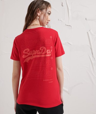 Multifarvet Vintage Logo T-shirt Image 1