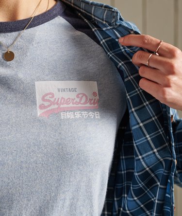 Organic Cotton Pastel Baseball T-Shirt Image 5