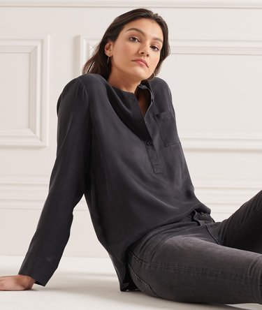 Blouse met halve knopenlijst Image 1