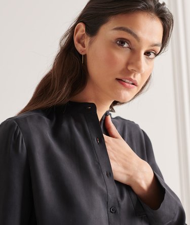 Blouse met halve knopenlijst Image 5