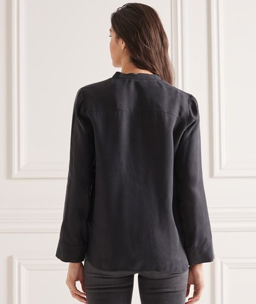 Blouse met halve knopenlijst Image 4