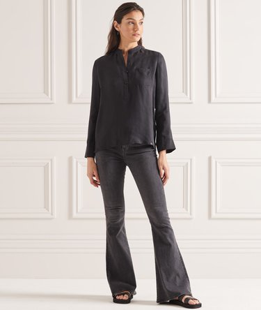 Blouse met halve knopenlijst Image 3