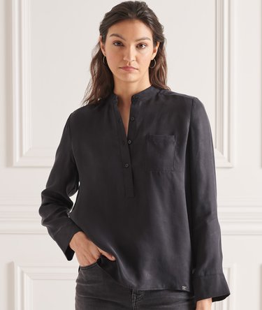 Blouse met halve knopenlijst Image 2
