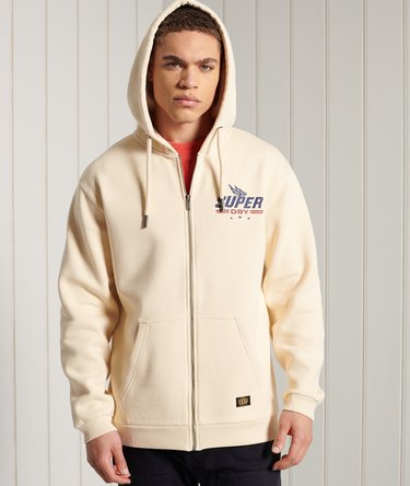 Boho Graphic Zip Hoodie Image 1